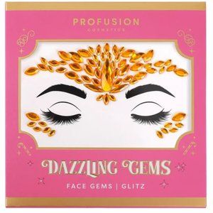 Profusion Cosmetics Multicolor Dazzling Face and Body Gems - Glitz